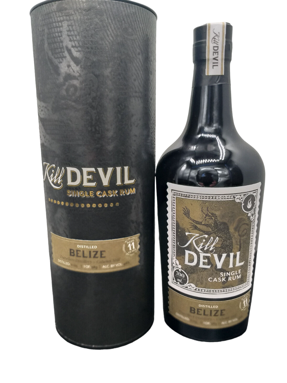 Kill Devil 11 Jahre Single Cask Rum 46% VOL. Distilled: Belize 11/2005 - 389 Bottles  (1x0,7ltr.) OVP