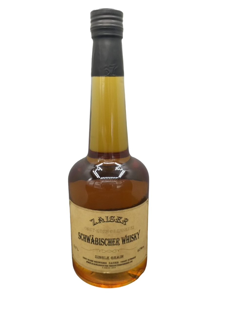 Zaiser Schwäbischer Single Grain Whisky 40% VOL. (1x0,7ltr.)