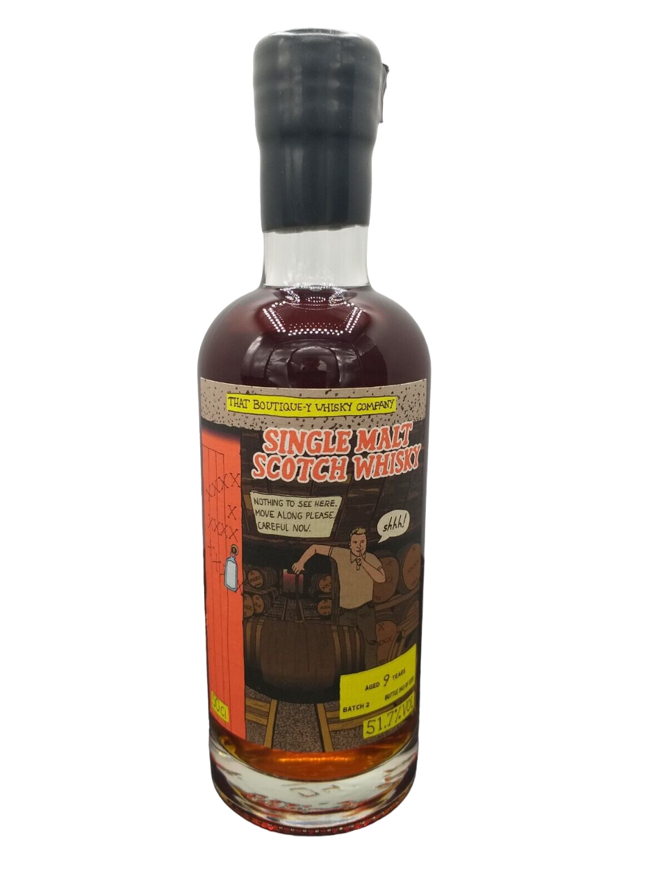 That Boutique-Y 9 Jahre Single Malt Scotch Whisky 51,7% VOL. (1x0,5ltr.) Bottle 343/1220 - Batch 2