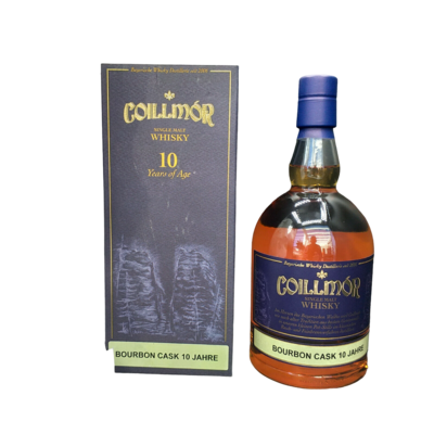 Coillmor 10 Jahre Bourbon Cask Single Malt Whisky 46% VOL. Deutschland 2010/2020 (1x0,7ltr.) OVP