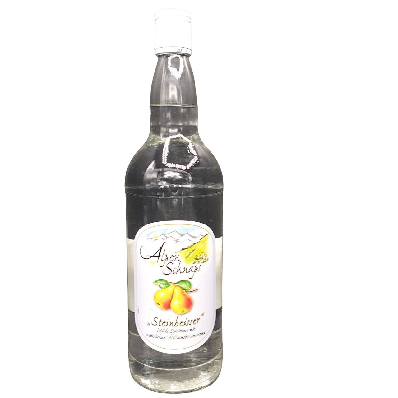 Alpen Schnaps Williams-Birnenbrand Steinbeisser 35% VOL. (1x1,0ltr.)