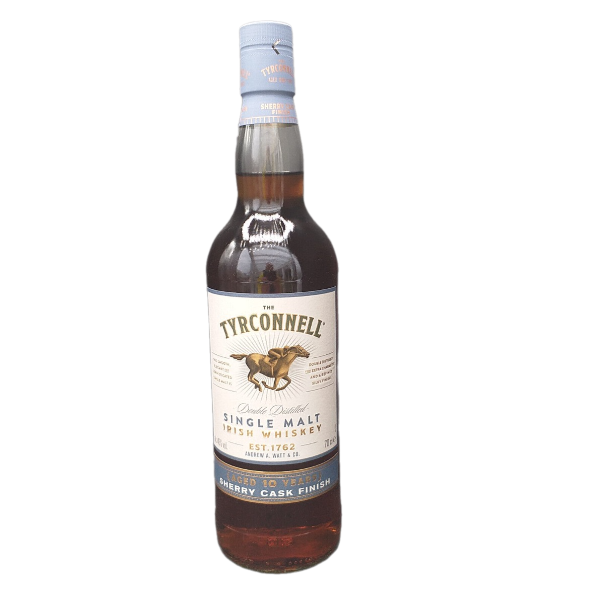The Tyrconnell 10 Jahre Sherry Cask Finish Single Malt Irish Whiskey 46% VOL. (1x0,7ltr.)
