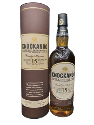 Knockando 15 Jahre Richly Matured Single Malt Scotch Whisky 43% VOL (1x0,7ltr.) OVP Knockando 15 Jahre Richly Matured Single Malt Scotch Whisky 43% VOL (1x0,7ltr.) OVP