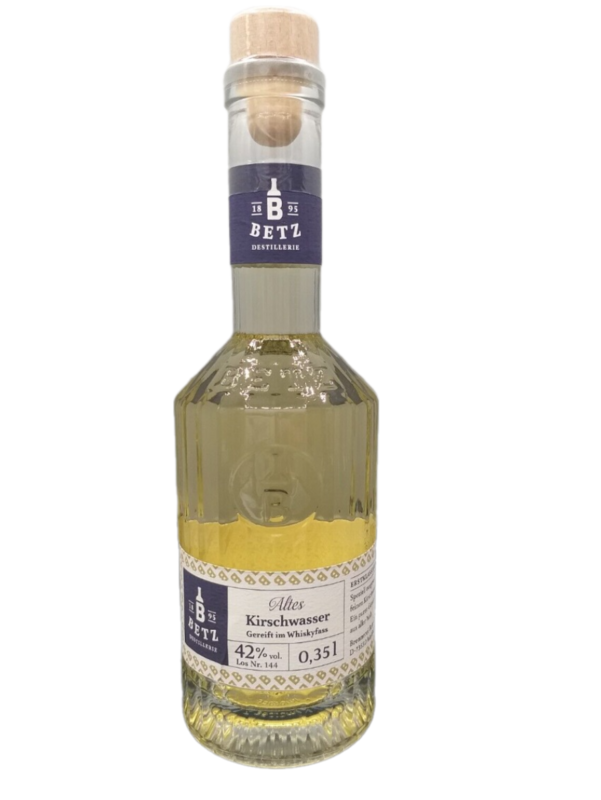 Betz Altes Kirschwasser Distillerie Deutschland 42% VOL. (1x0,35ltr.) Gereift im Whiskyfass