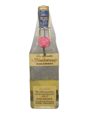 Schladerer Echtes Schwarzwälder Pflümliwasser 45% VOL. (1x0,7ltr.) Pflaumenbrand Schladerer Echtes Schwarzwälder Pflümliwasser 45% VOL. (1x0,7ltr.) Pflaumenbrand