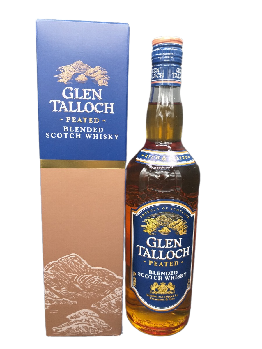 Glen Talloch Peated Blended Scotch Whisky 40% VOL. (1x0,7ltr.) OVP