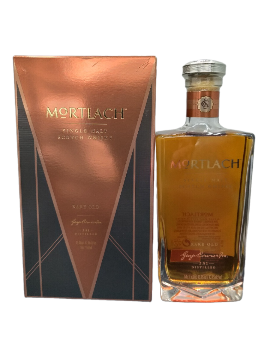 Mortlach 2.81 Distilled Rare Old Single Malt Scotch Whisky 43,4% VOL. (1x0,5tr.) OVP