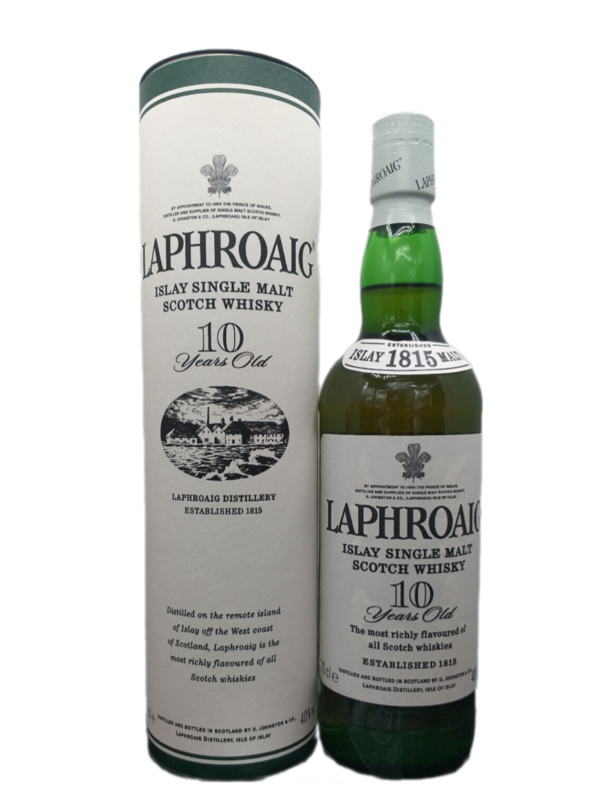Laphroaig 10 Jahre Islay Single Malt Scotch Whisky 40% VOL. (1x0,7ltr.) OVP Laphroaig 10 Jahre Islay Single Malt Scotch Whisky 40% VOL. (1x0,7ltr.) OVP