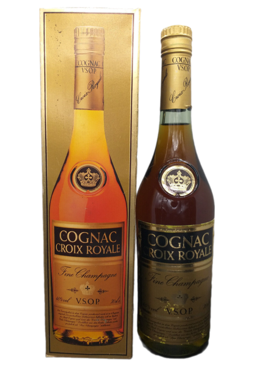 Croix Royal Fine Champagne Cognac 40% VOL. (1x0,7ltr.) OVP