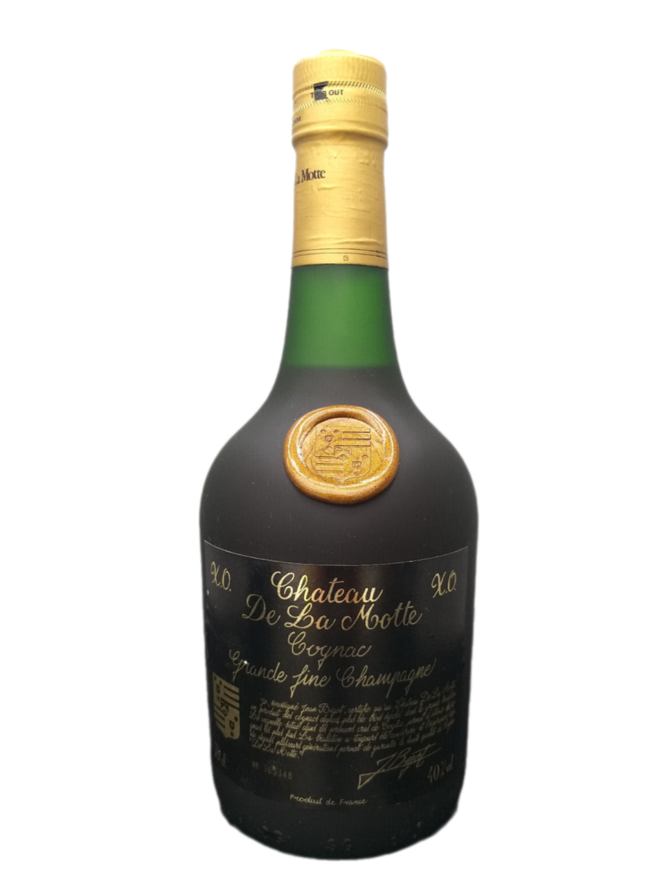 Chateau De La Motte X.O. Fine Champagner Cognac 40% VOL. (1x0,7ltr.)