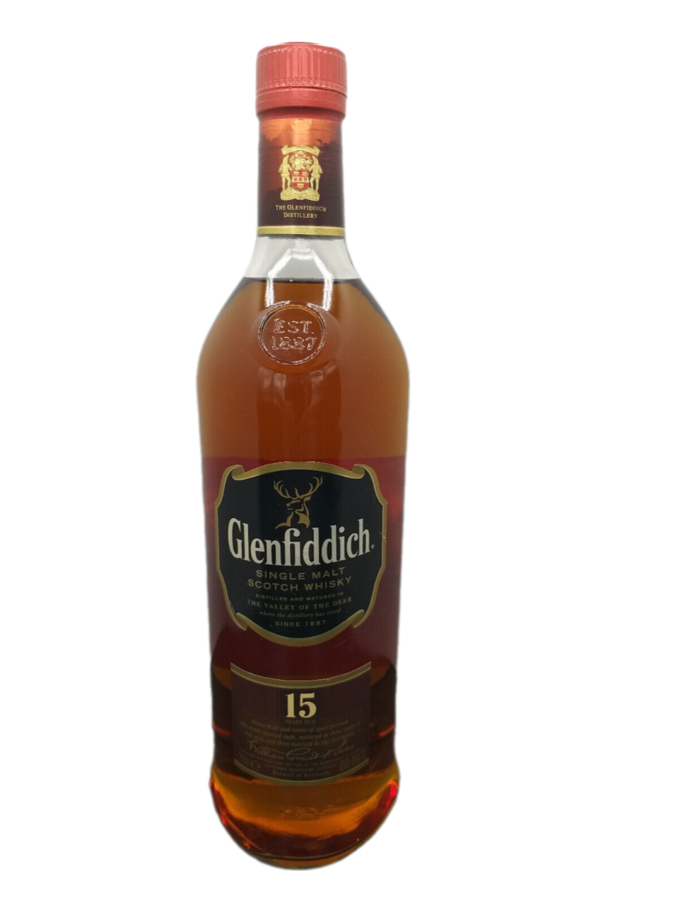 Glenfiddich 15 Jahre Single Malt Scotch Whisky 40% VOL. (1x1,0ltr.)