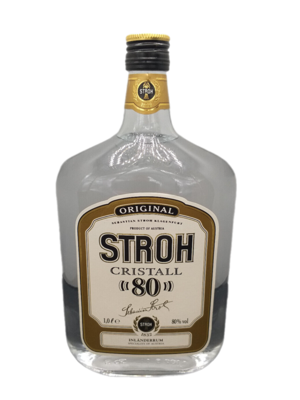 Stroh Cristall 80 Rum 80% VOL. (1x1,0ltr.)