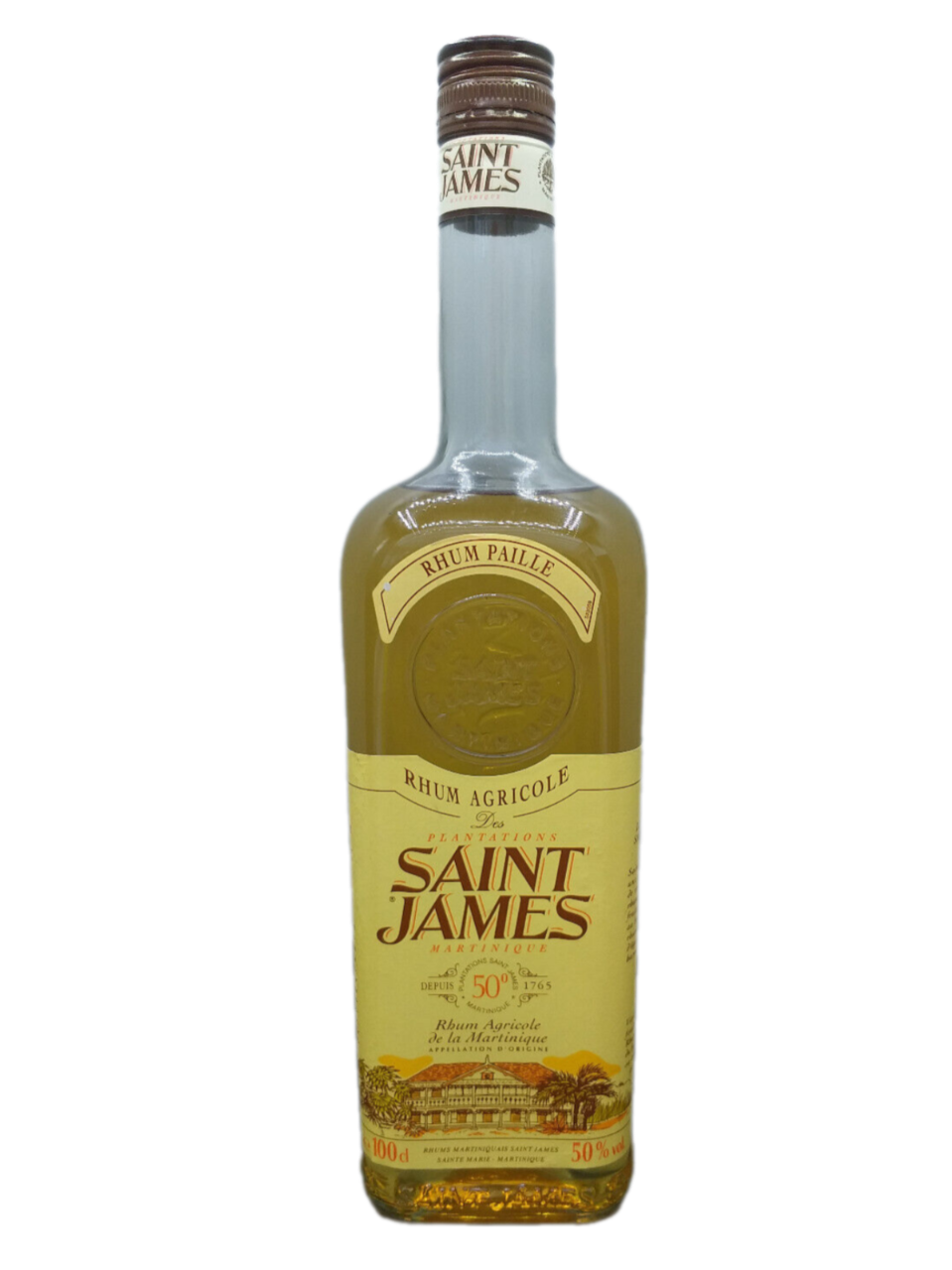 Saint James Rhum Agricole Rhum Paille 50% VOL. (1x1,0ltr.)
