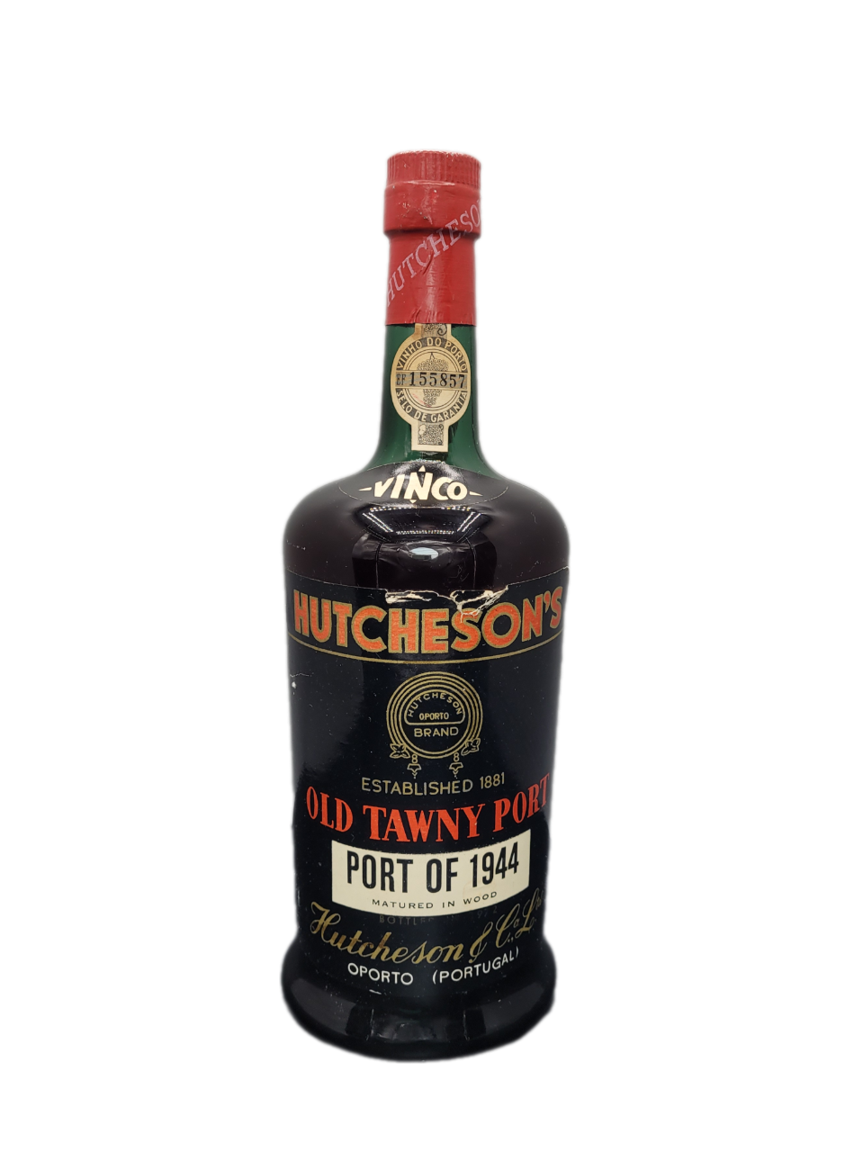Hutcheson's Old Twany Port of 1944 Portugal 20% VOL. (1x0,75ltr.) Bottled 1972