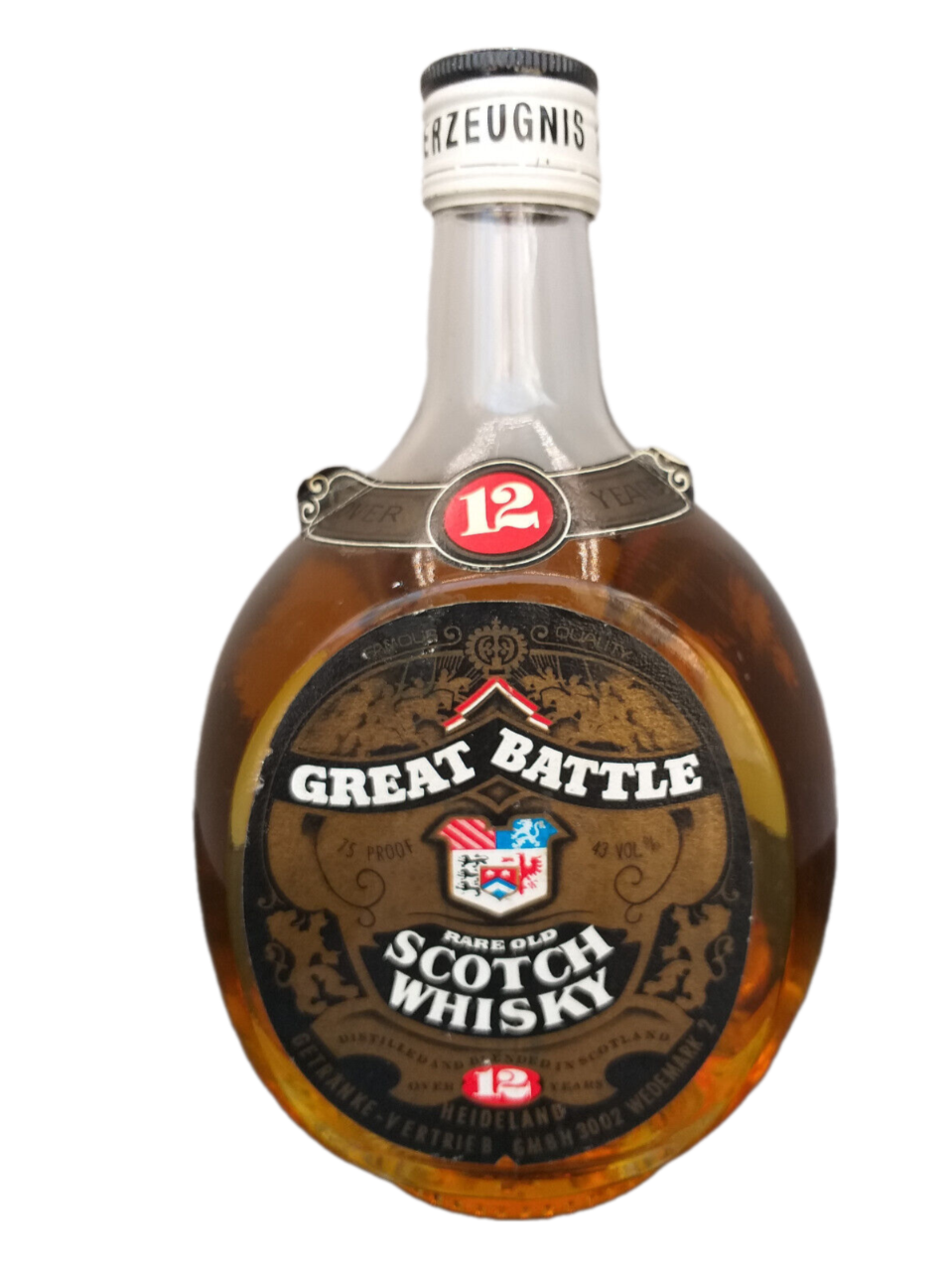 Great Battle 12 Jahre Rare Old Scotch Whisky 43% VOL. (1x0,7ltr.)