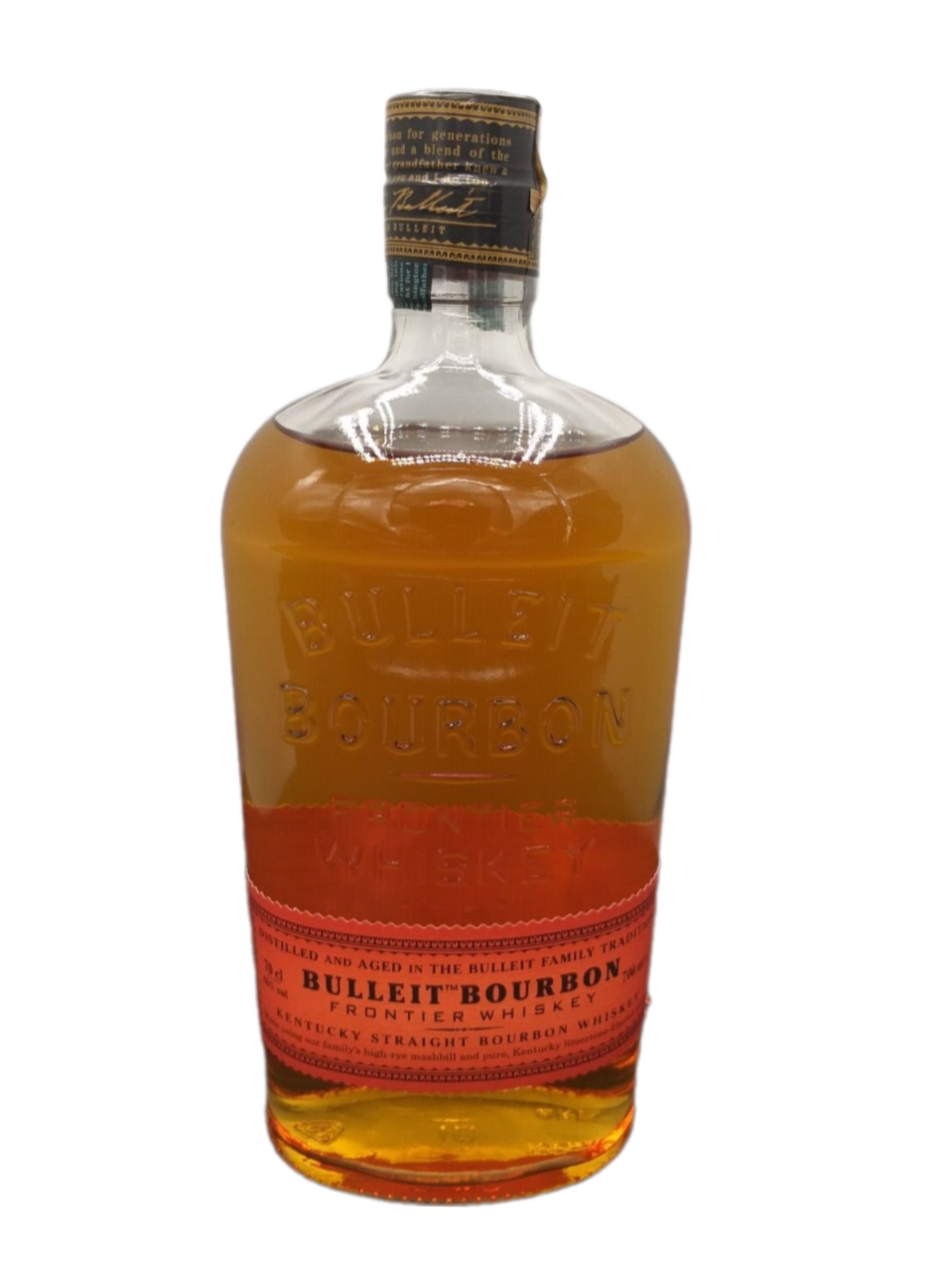 Bulleit Bourbon Frontier Whiskey Kentucky Straight Bourbon Whisky 45% VOL. (1x0,7ltr.)