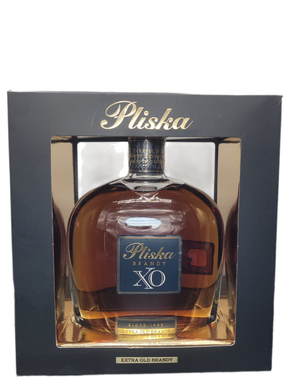 Pliska XO Extra Old Brandy 40% VOL. (1x0,7ltr.) Giftbox