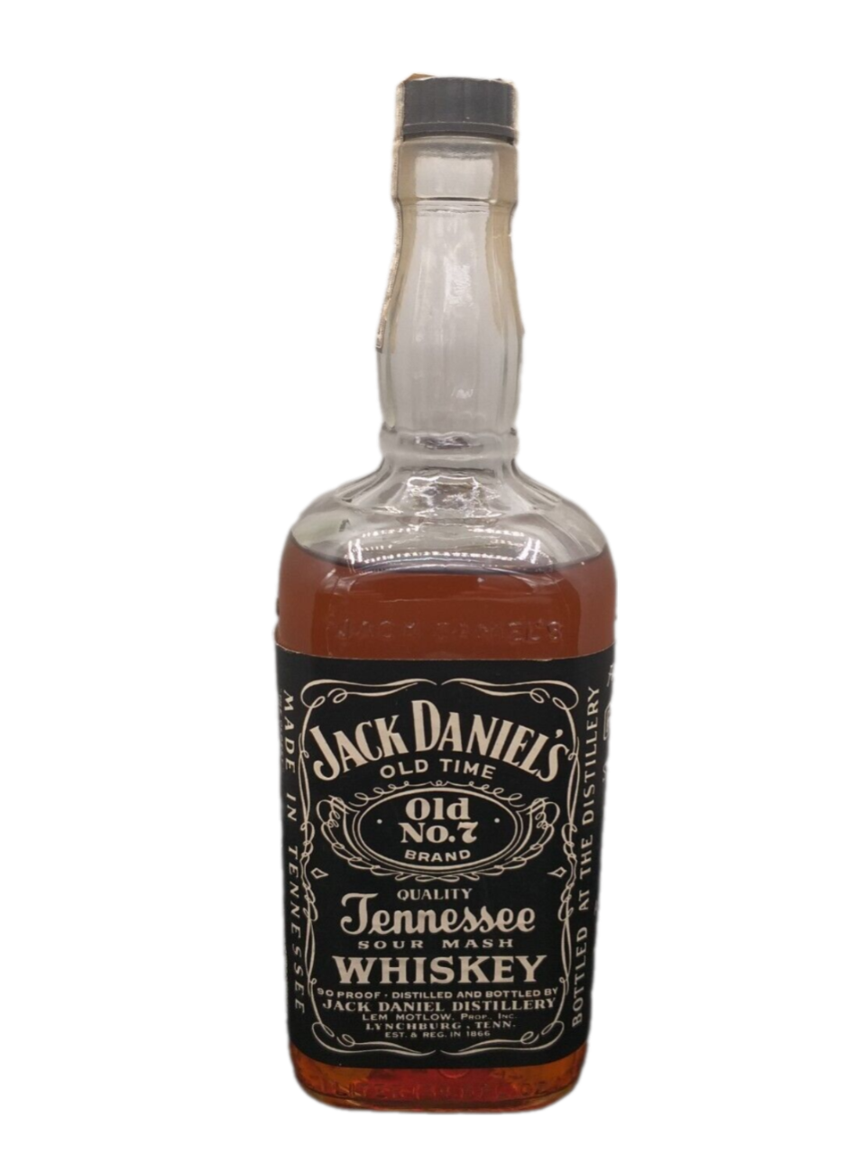 Jack Daniel's Old No. 7 Tennessee Sour Mash Whiskey 45% VOL. (1x1,0ltr.)  Alte Ausführung 1979
