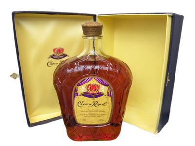 Crown Royal 1976 Fine de Luxe Blended Canadian Whisky 40% VOL. (1x1,0ltr.) OVP (Etuikasten)