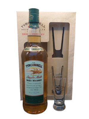 Tyrconnell Single Malt Irish Whiskey 40% VOL. (1x0,75ltr.) inkl. 2 Original-Shot-Gläser OVP SET