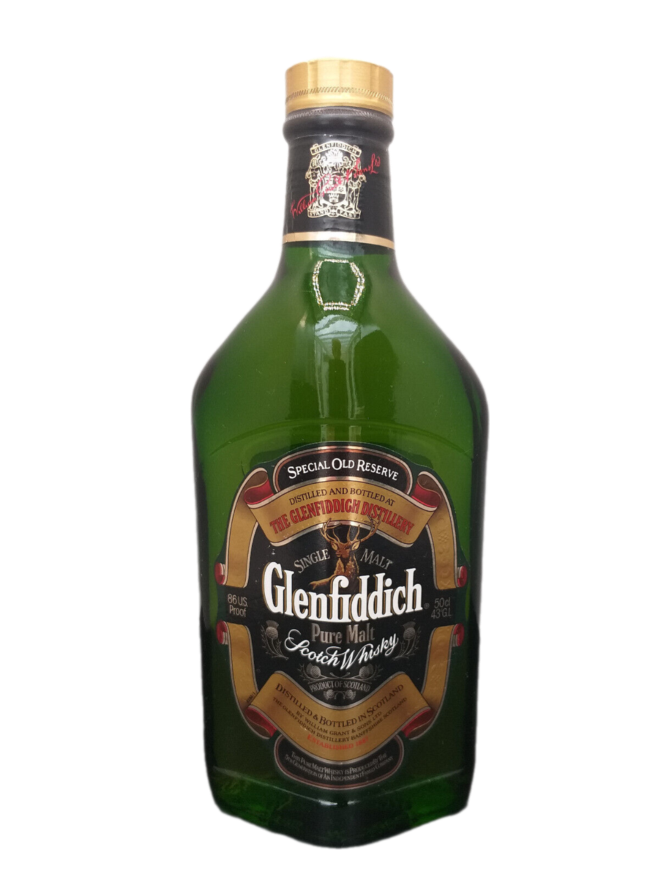 Glenfiddich 12 Jahre Special Reserve Pure Malt Scotch Whisky 43% VOL. (1x0,50ltr.)