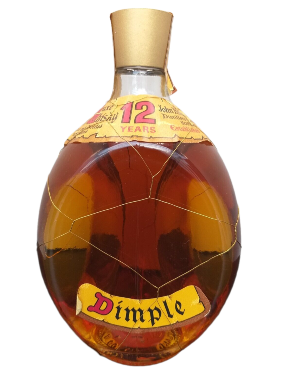 Dimple 12 Jahre De Luxe Scotch Whisky 43% VOL. (1x0,7ltr.)