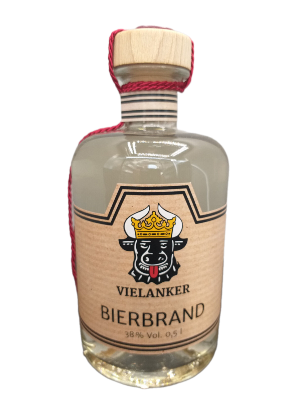 Vielanker Bierbrand 38% VOL. (1x0,5ltr.) auf franz. Eiche gelagert