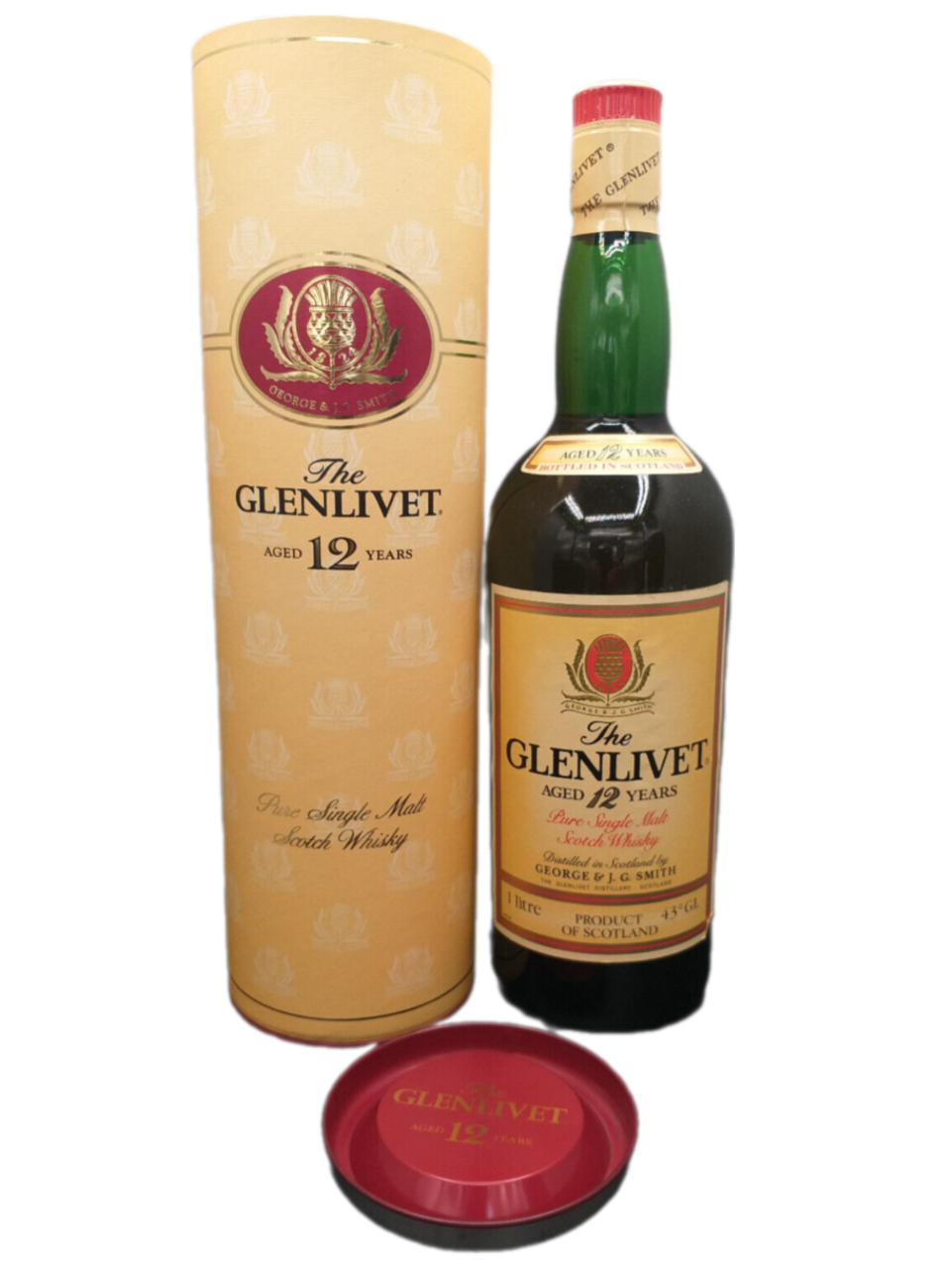 The Glenlivet 12 Jahre Pure Single Malt Scotch Whisky 43% VOL. (1x1,0ltr.) OVP