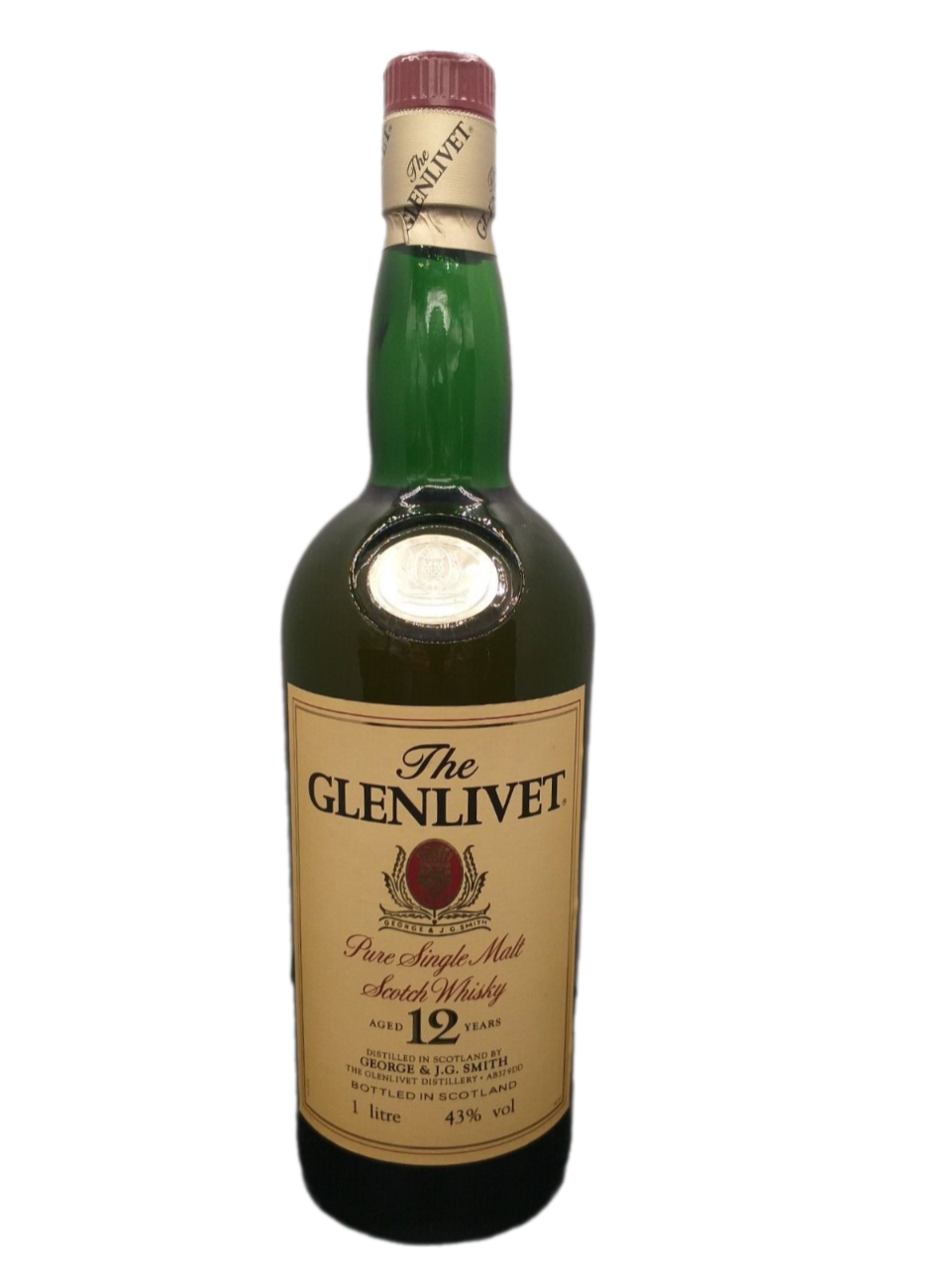 The Glenlivet 12 Jahre Pure Single Malt Scotch Whisky 43% VOL. (1x1,0ltr.)