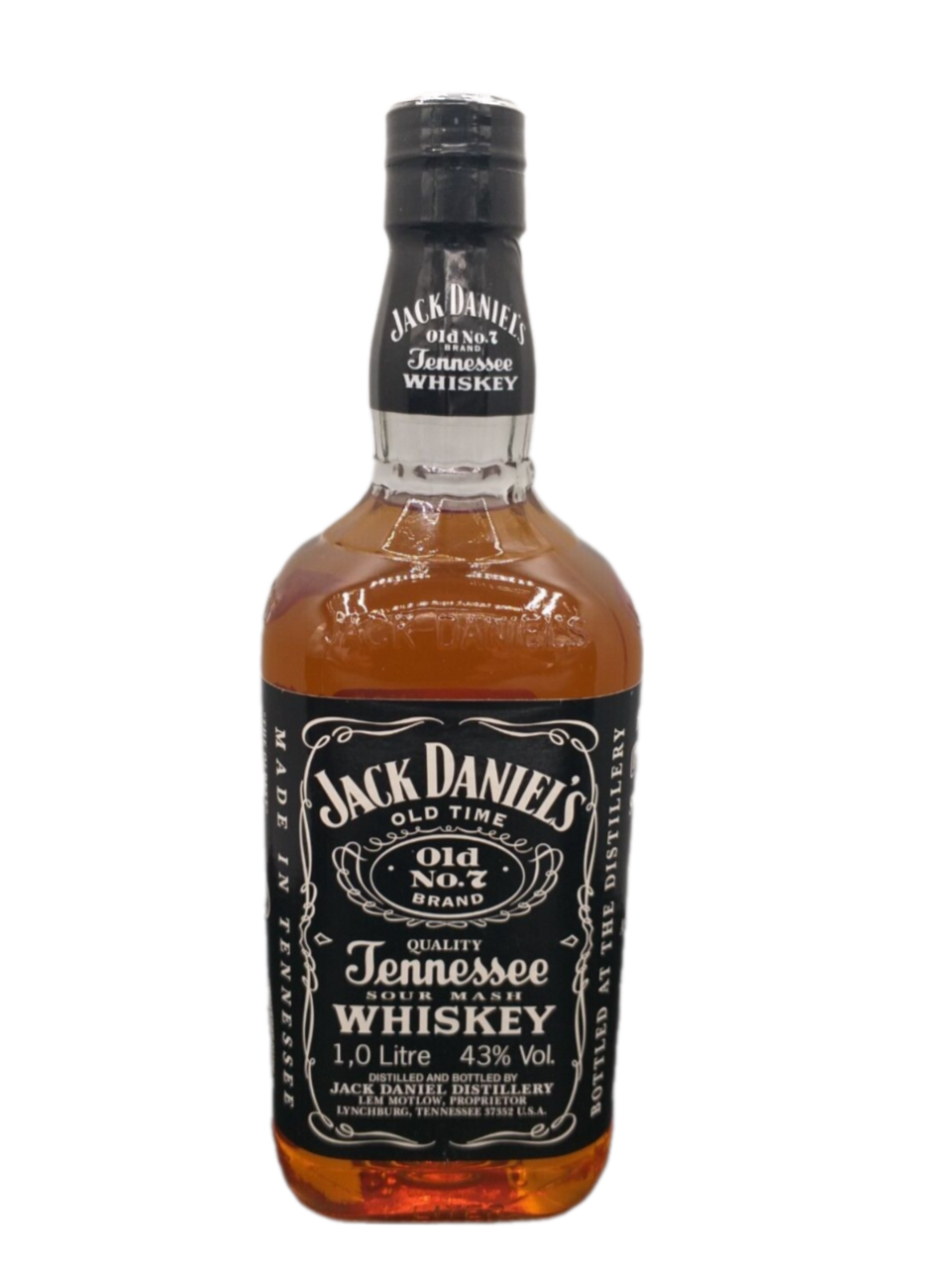 Jack Daniel's Old No. 7 Tennessee Sour Mash Whiskey 43% VOL. (1x1,0ltr.)