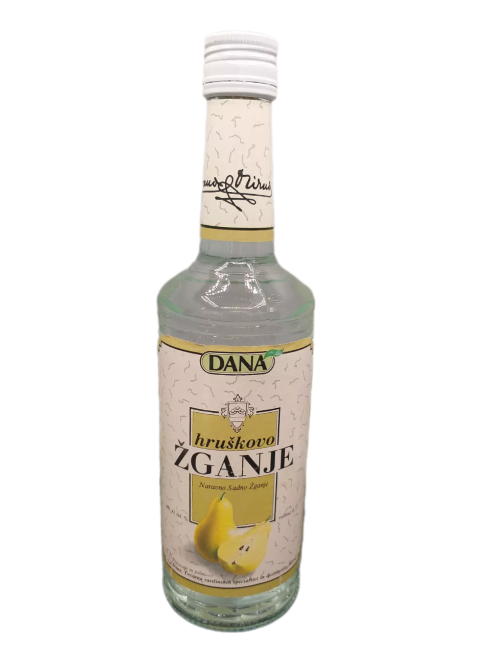 Dana Hruskovo Zganje Birnenspirituose 42% VOL. (1x0,7ltr.)