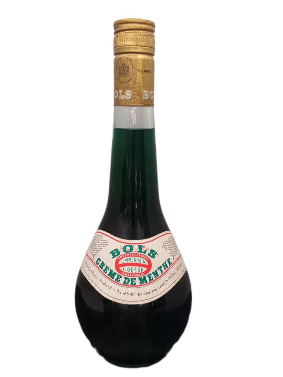 Bols Creme De Menthe Pfefferminzlikör 30% VOL. (1x0,75ltr.)