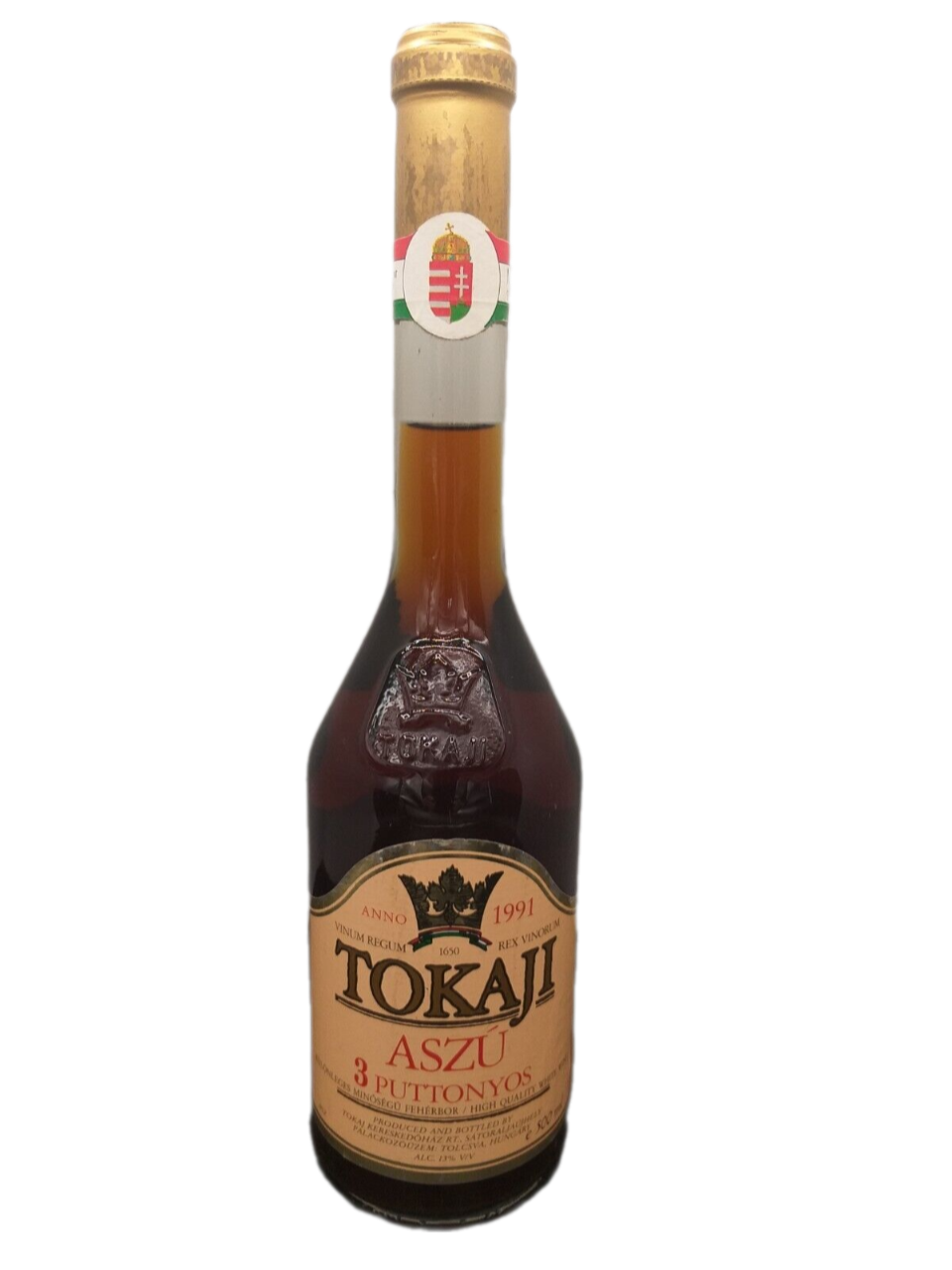 Tokaji 1991 Aszu 3 Puttonyos Anno 13% VOL. (1x0,5ltr.)