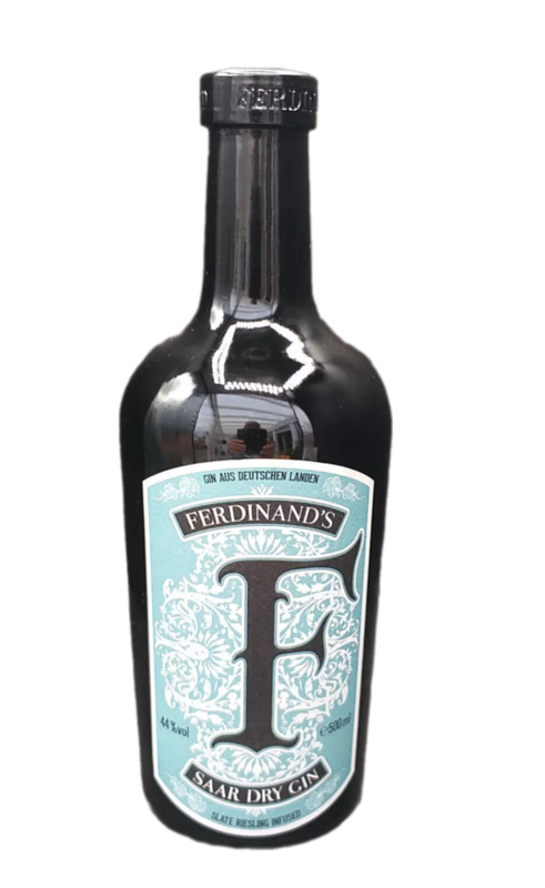 ​Ferdinand's Saar 2017 Dry Gin 44% VOL. (1x0,5ltr.) Spätlese