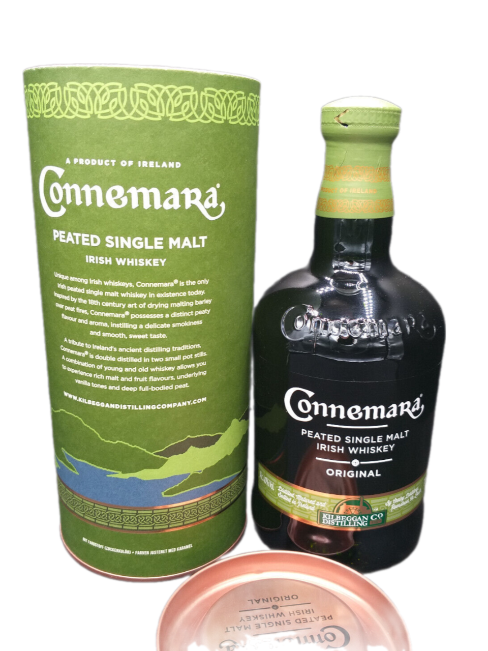 Connemara Peated Single Malt Irish Whiskey 40% VOL. (1x0,7ltr.) OVP