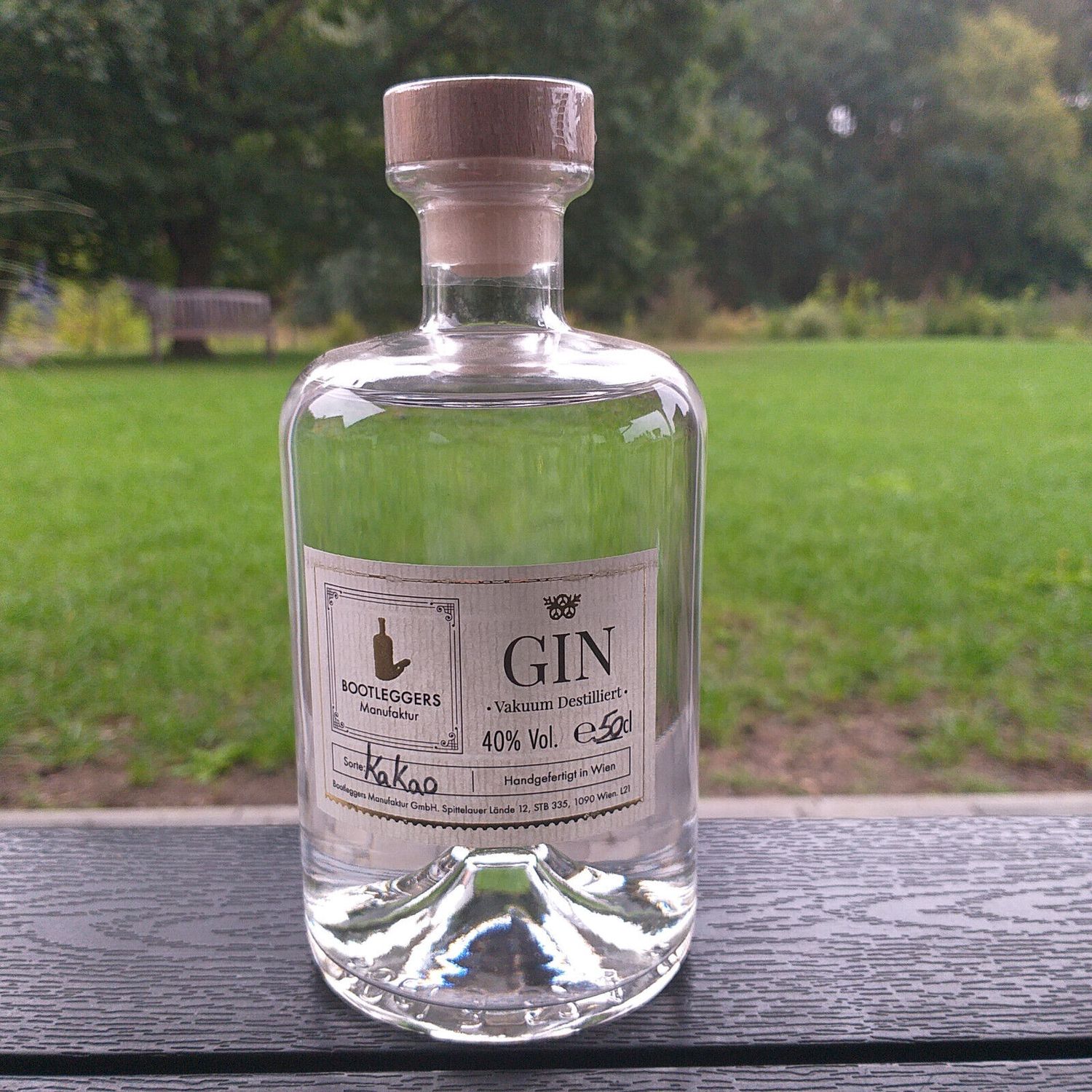 Gin Kakao 40% VOL. Bootleggers Manufaktur (1x0,5ltr.)