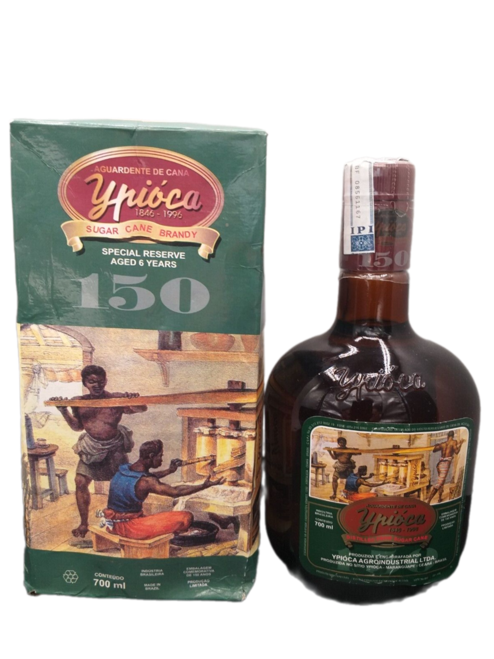 Ypioca 6 Jahre Special Reserve Chacaka 39% VOL. (1x0,7ltr.)