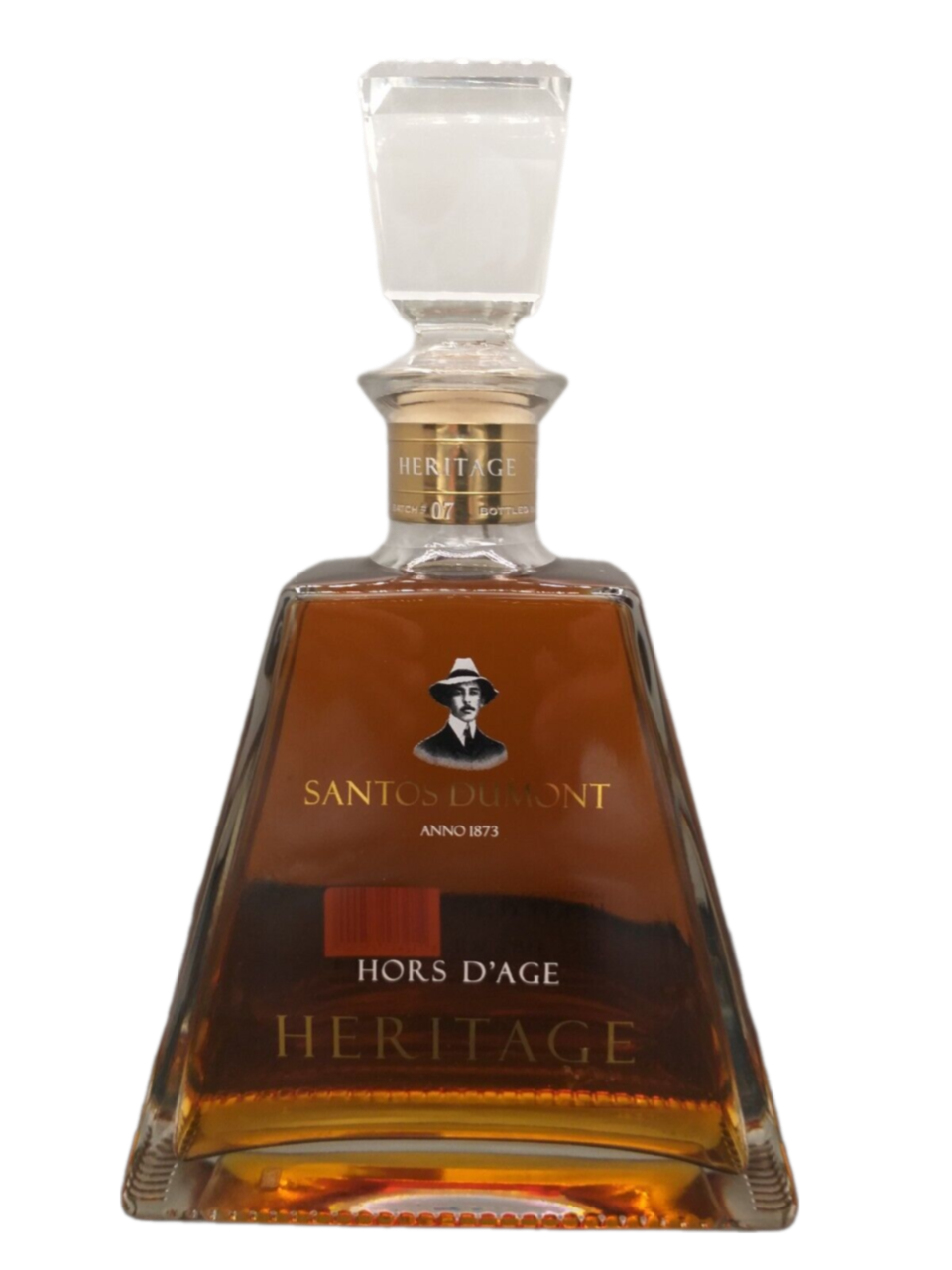 Santos Dumont Hors D'Age Heritage 2021 Rum 43,8% VOL. (1x0,7ltr.) in karaffenähnlicher Schmuckflasche