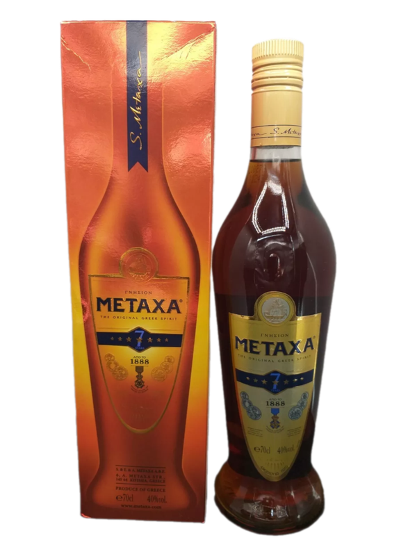 Metaxa 7 Sterne 40% VOL. (1x0,7ltr.) OVP Metaxa 7 Sterne 40% VOL. (1x0,7ltr.) OVP
