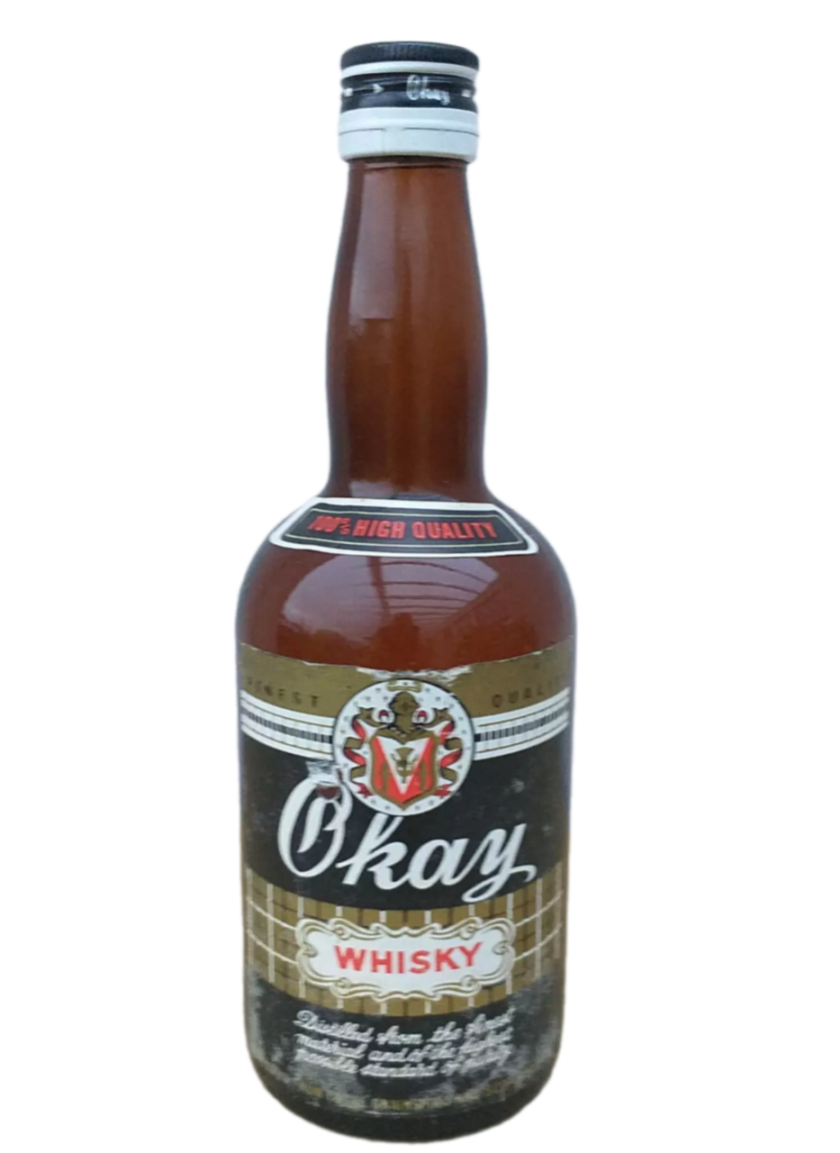 Okay Whisky Fehlprägung mit 36% VOL. tatsächlich 40-43% VOL. (1x0,7ltr.)