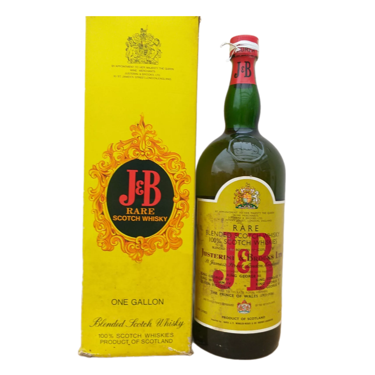 J&B Justerini&Brooks Rare Blended Scotch Whisky 43% VOL. (1x3,78ltr.)