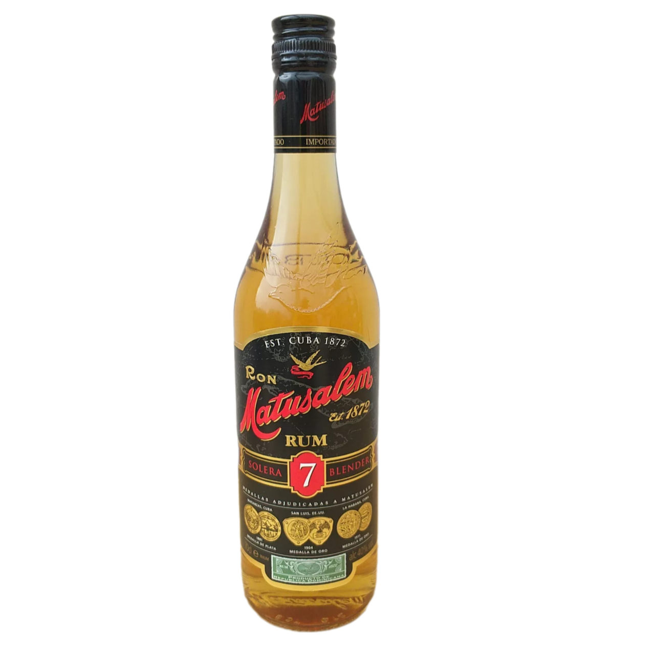 Matusalem 7 Jahre Solera Rum 40% VOL. (1x0,7ltr.)