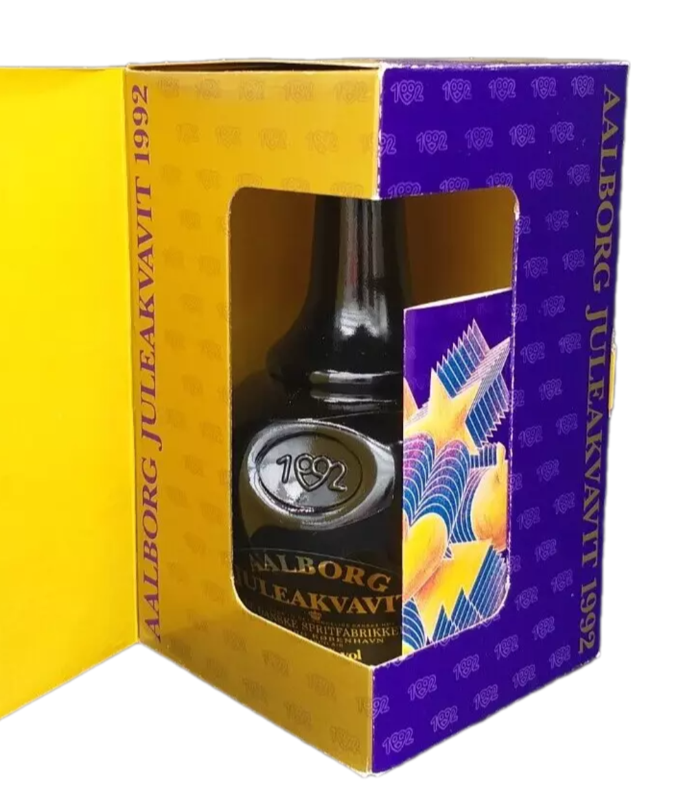 Aalborg 1992 Jule Akvavit 47% VOL. (1x0,7ltr.) OVP
