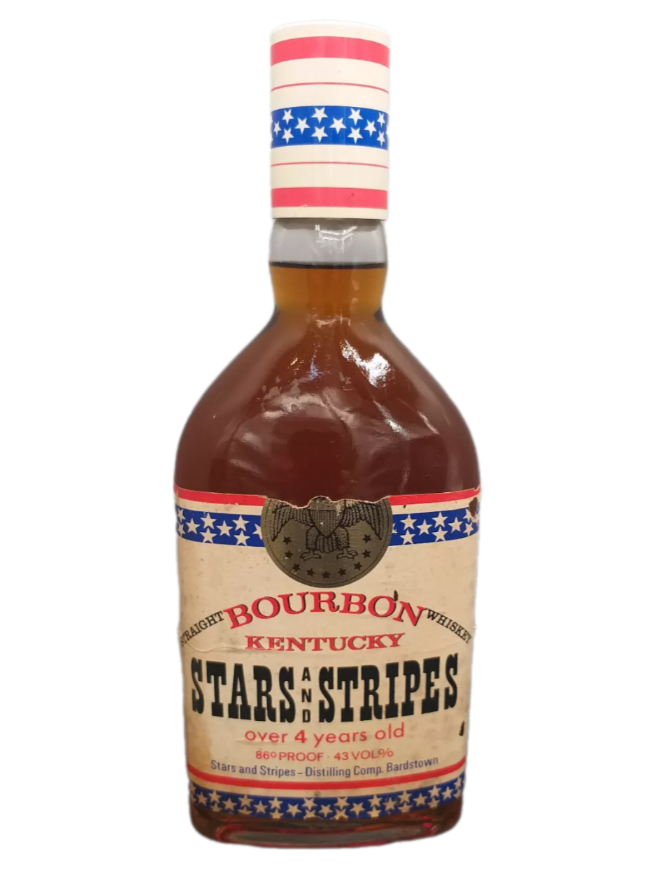 Stars and Stripes 4 Jahre Bourbon Whiskey 43% VOL. (1x0,7ltr.)