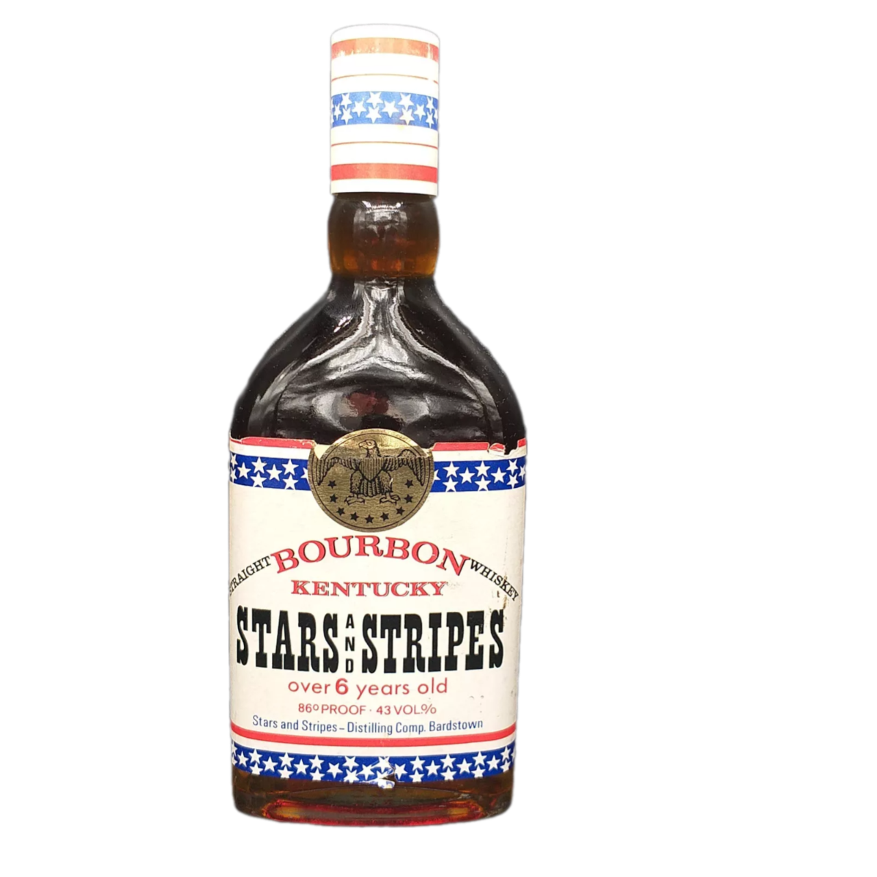 Stars and Stripes 6 Jahre Bourbon Whiskey 43% VOL. (1x0,7ltr.)
