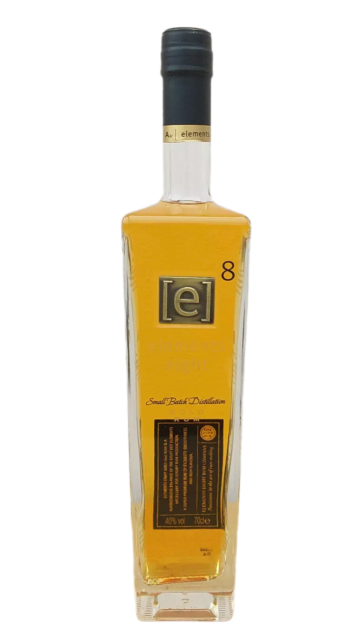 Elements Eight Small Batch Distillation Gold Rum 40% VOL. (1x0,7ltr.)