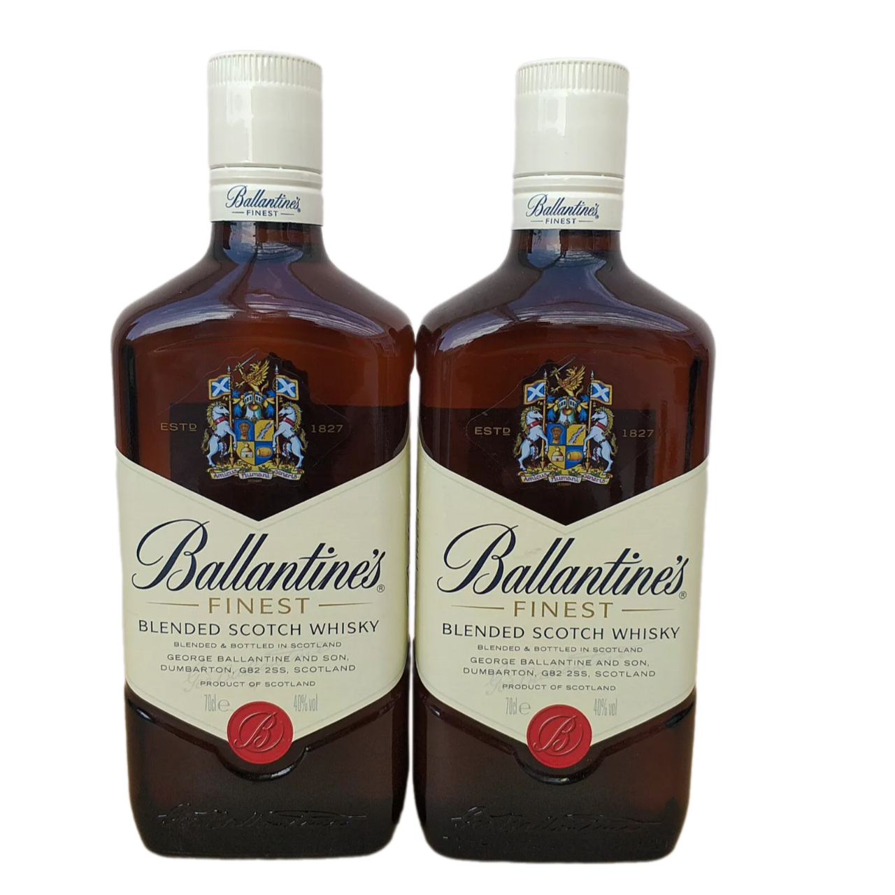 Ballantine's Finest Blended Scotch Whisky 40% VOL. (2x0,7ltr.) SET