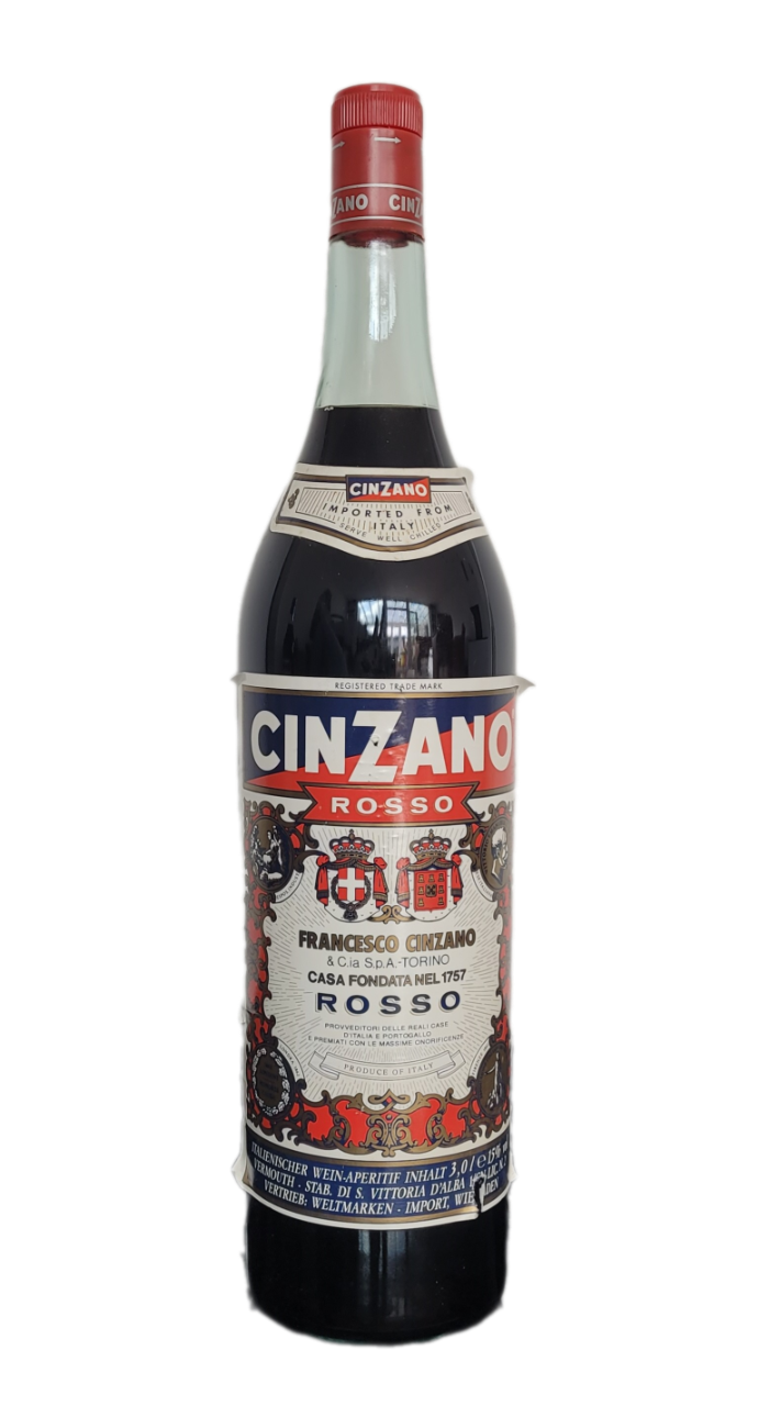 Cinzano Rosso 15% VOL. (1x3,0ltr.) ital. Wein-Aperitif / Wermut