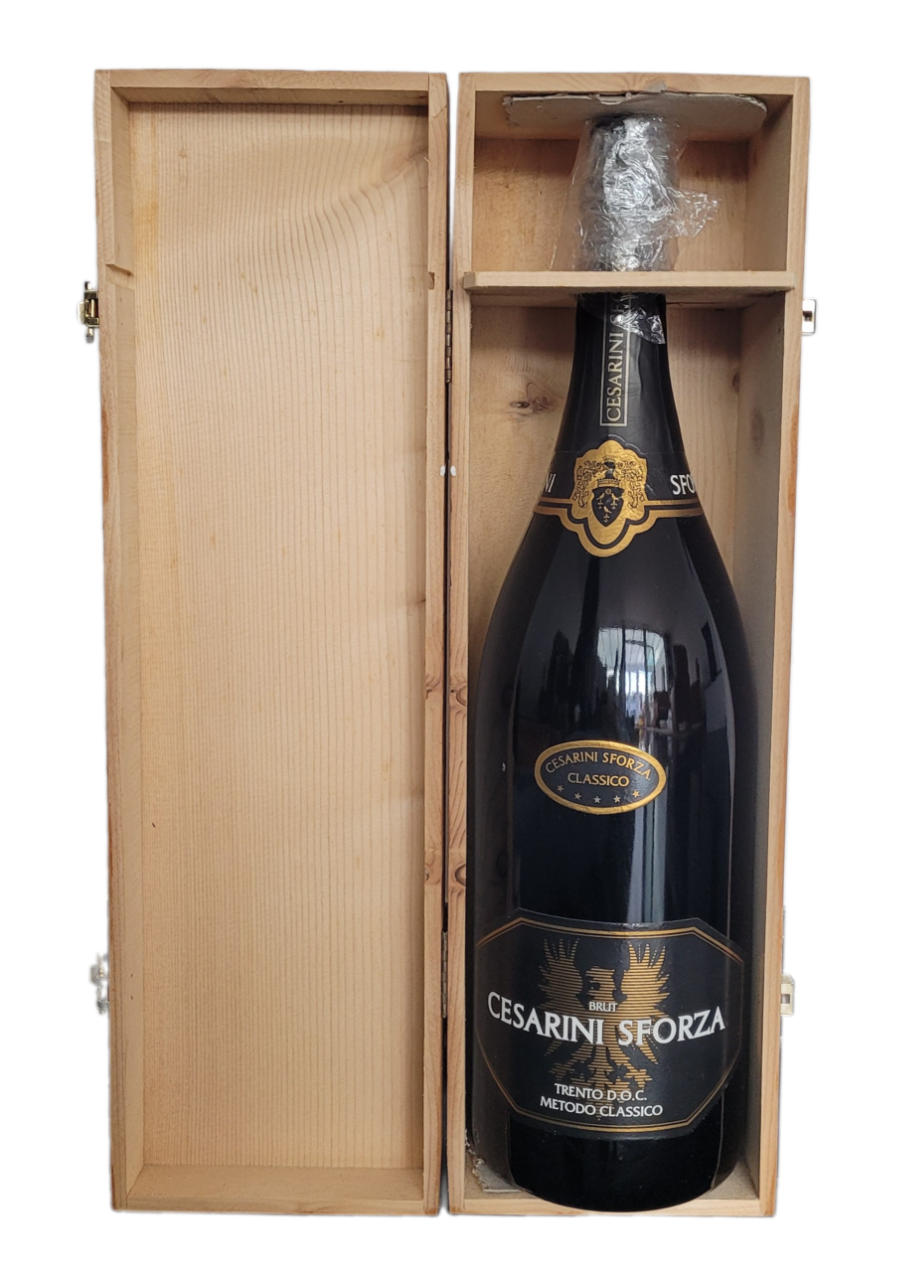 Cesarini Sforza Trento V.S.Q.P.R.D. Brut 12% VOL. (1x3,0ltr.) in Holzkiste*