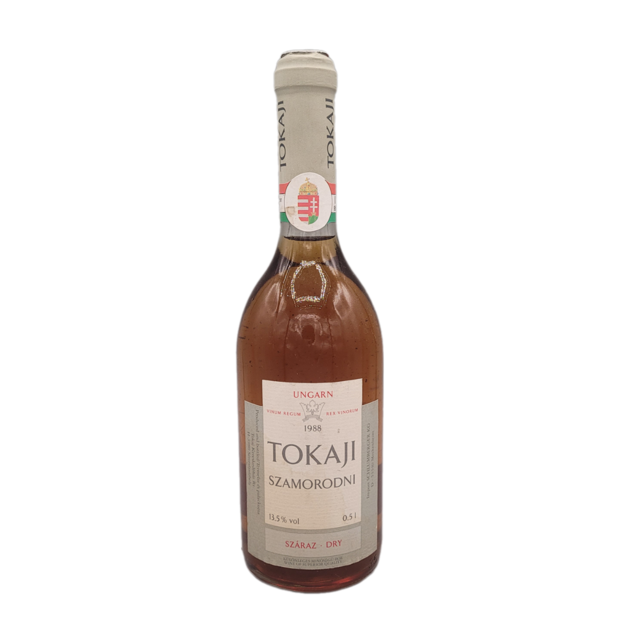 Tokaji 1988 Szamorodni Szaraz Dry 13,5% VOL. (1x0,5ltr.)